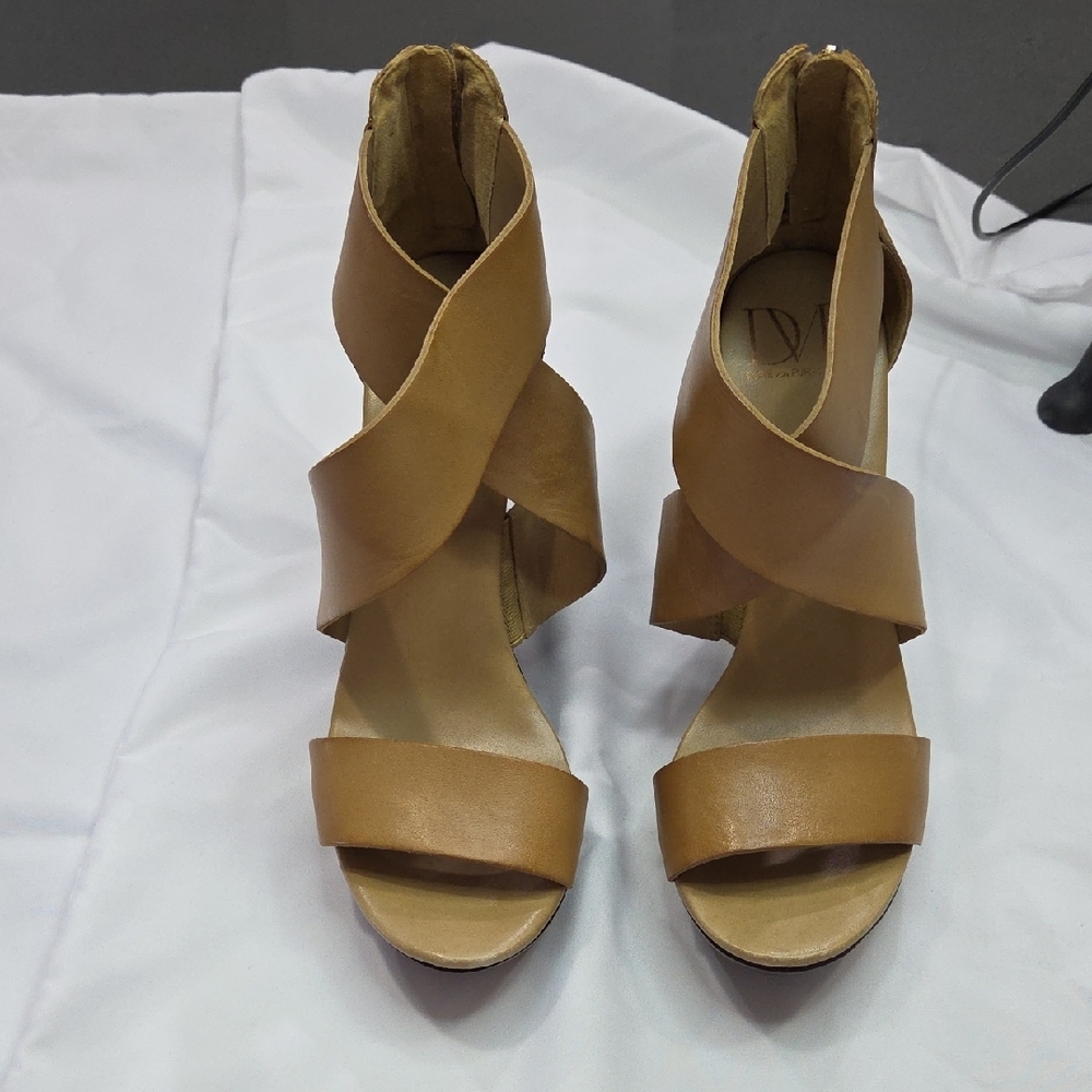DV by Dolce Vita Tan Women's Heeled Sandals